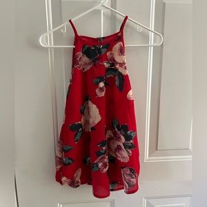 Abercrombie & Fitch Floral Tank Top